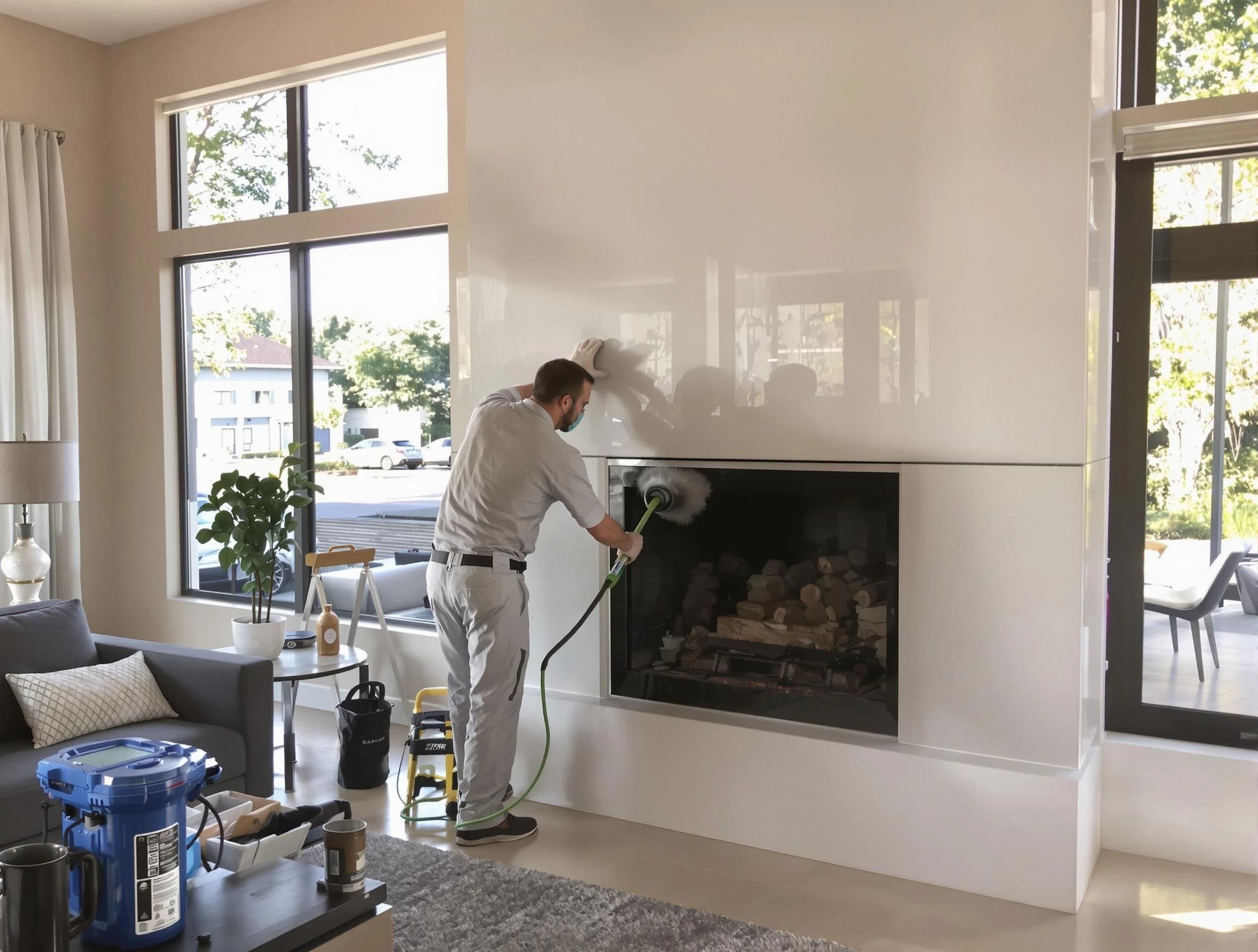 Niwot Chimney Sweep performing thorough soot removal in Niwot, CO