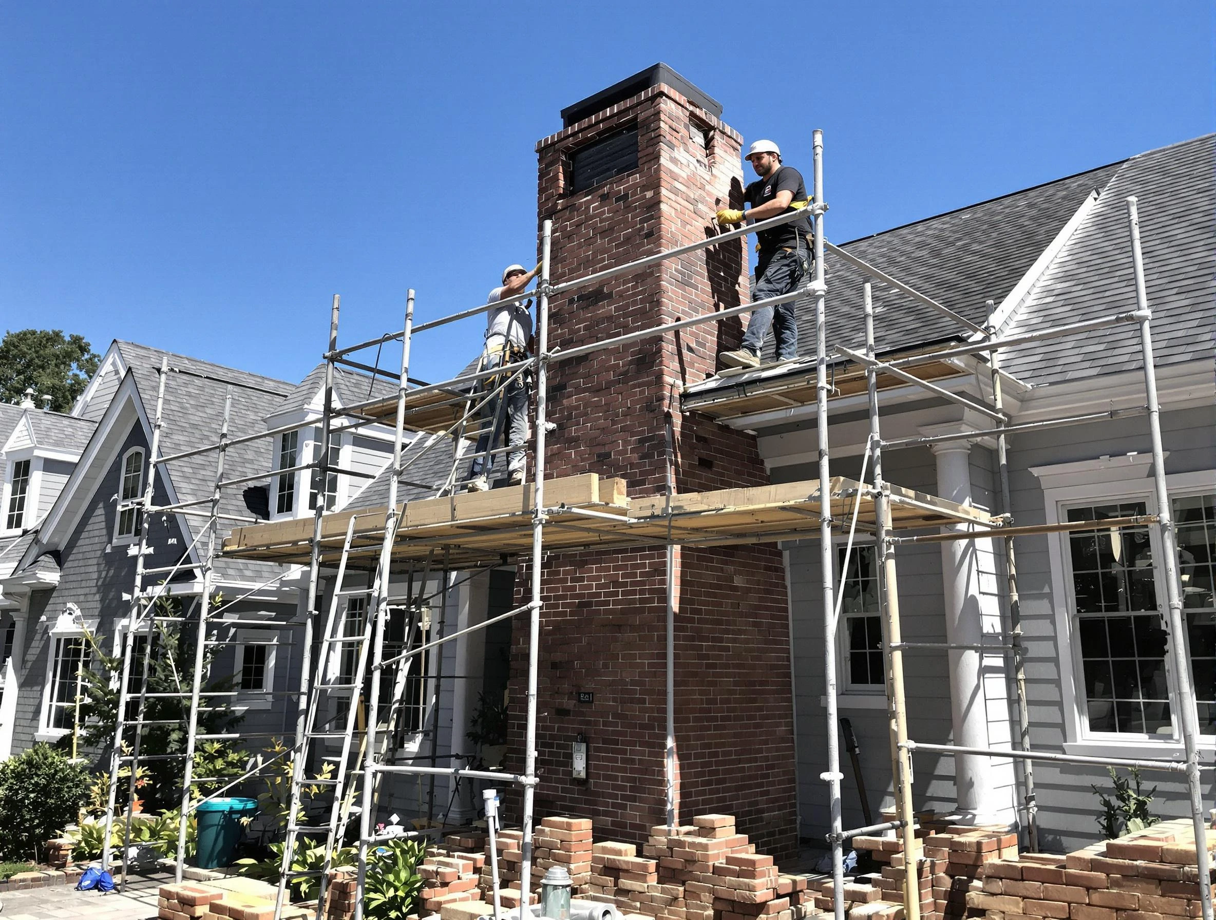 Chimney Rebuilding in Niwot