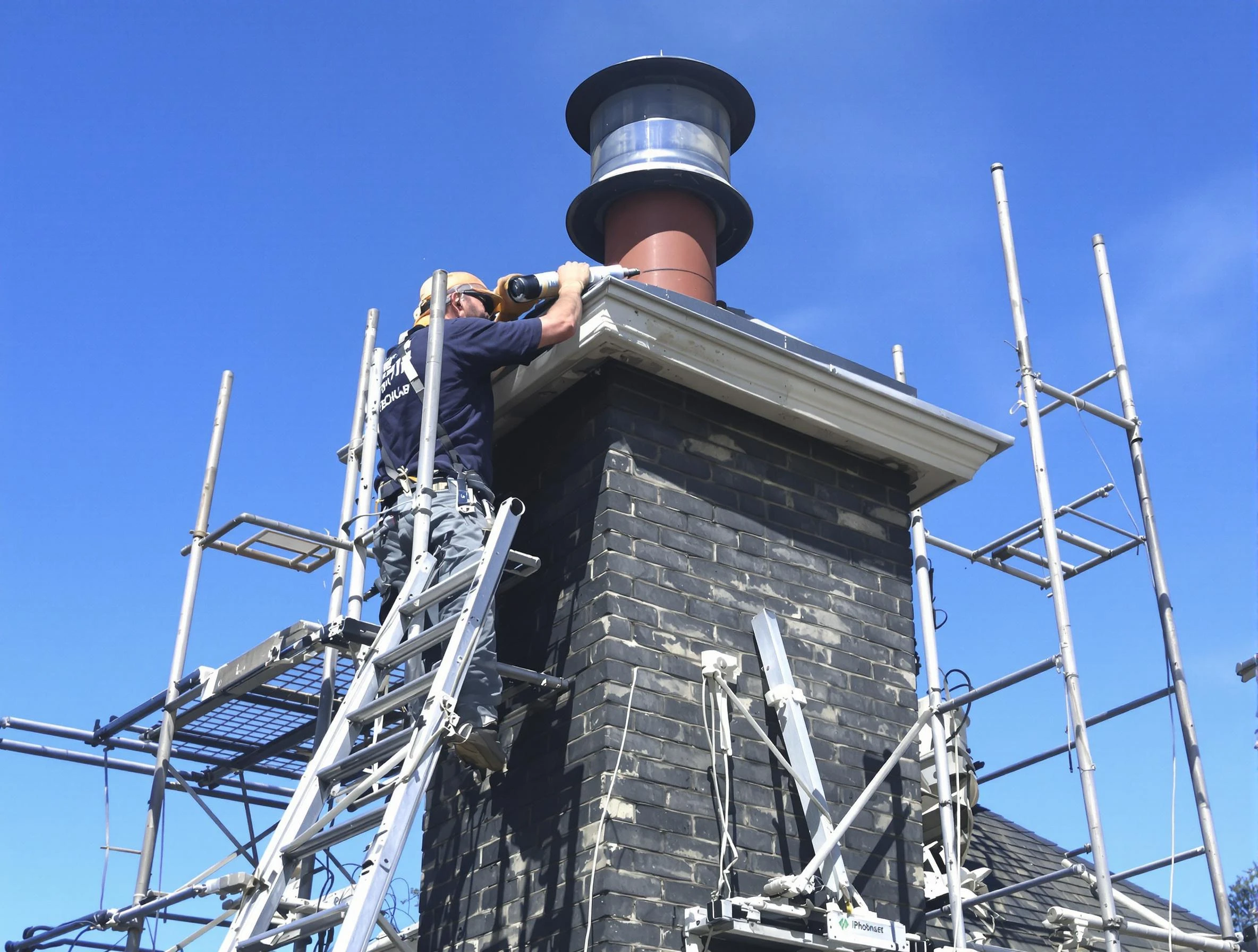 Sturdy chimney crown finished by Niwot Chimney Sweep in Niwot, CO